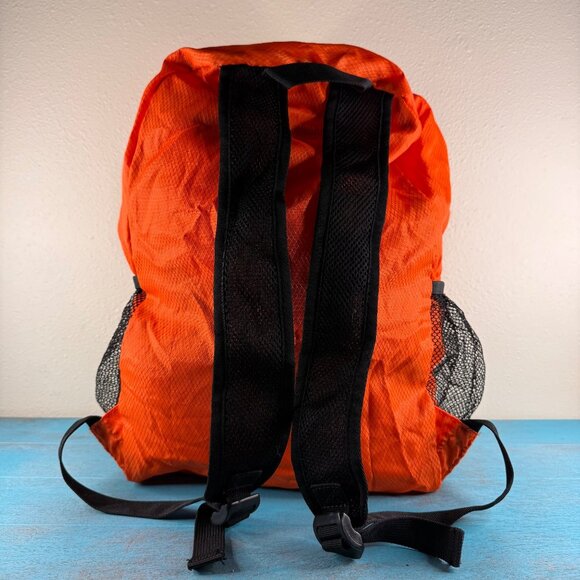 Vintage Paul Frank Orange Julius Monkey Collapsible Backpack - Picture 3 of 11